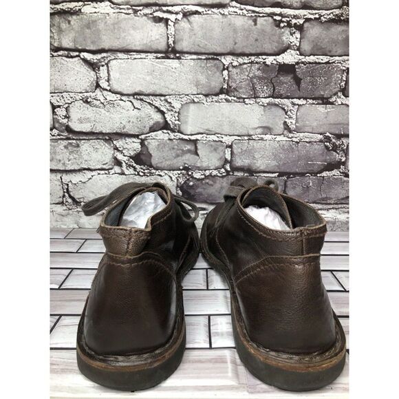 John Varvatos Brown Leather Hipster Chukka LaceUp Ankle Boots Men Sz 10M US/43EU - Picture 8 of 16